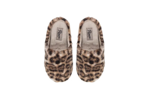 Γυναικεία χειμωνιάτικη παντόφλα Parex 10132034 Animal Print iordanidis-shoes