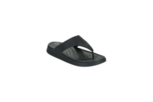 Γυναικείες ανατομικές σαγιονάρες Crocs Getaway Triangle Flip 212018-001 Μαύρο iordanidis-shoes