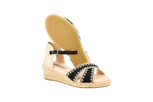 Γυναικείες ισπαντρίγιες Amarpies ACX30110 Μαύρο iordanidis-shoes