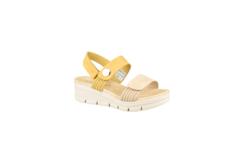 Γυναικεία αερόσολα πέδιλα AMARPIES ABZ30135 Κίτρινο iordanidis-shoes