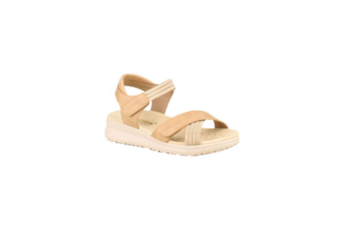 Γυναικεία αερόσολα πέδιλα AMARPIES ABZ30159 Μπέζ iordanidis-shoes