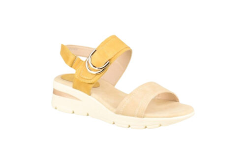 Γυναικεία αερόσολα πέδιλα AMARPIES AMD30052 Κίτρινο iordanidis-shoes